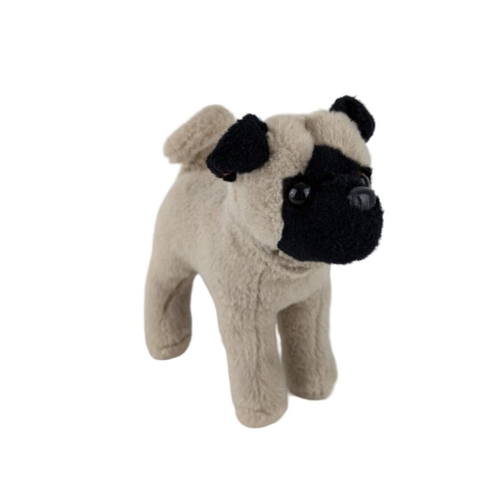 Douglas Hamilton Pug Puppy Dog Plush 6" Stuffed Animal Toy Cream Black #3985‎